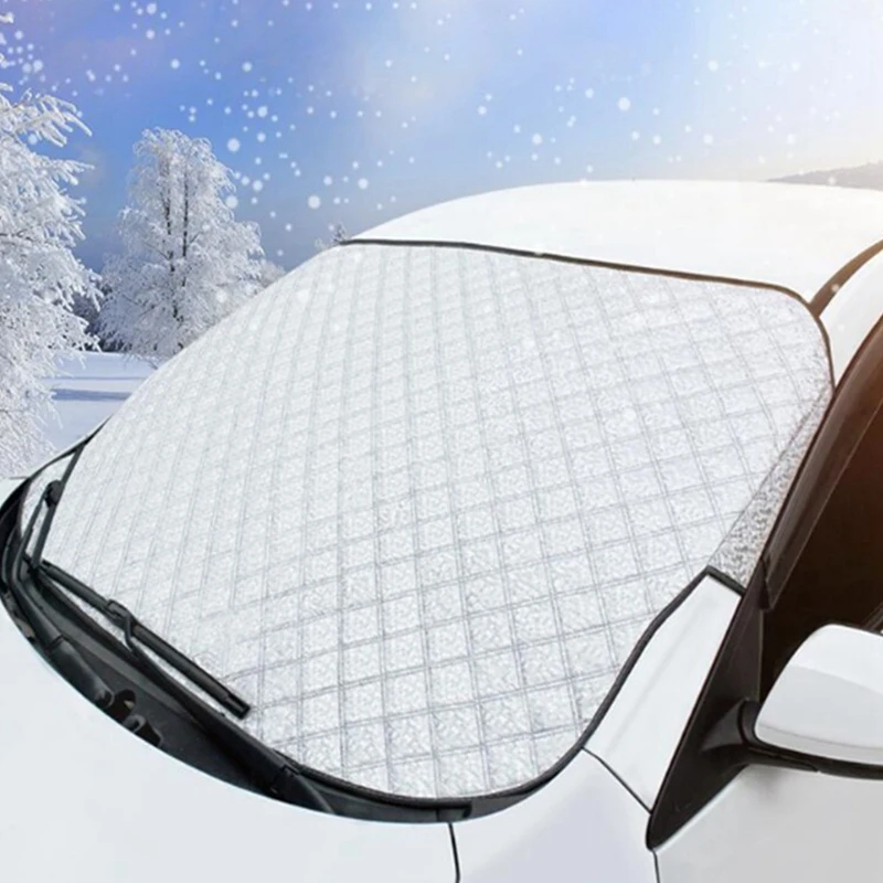 

Auto Windshield Snow Shield Block Sunshade Antifreeze Cover Winter Car Front Window Anti-frost Protection Case