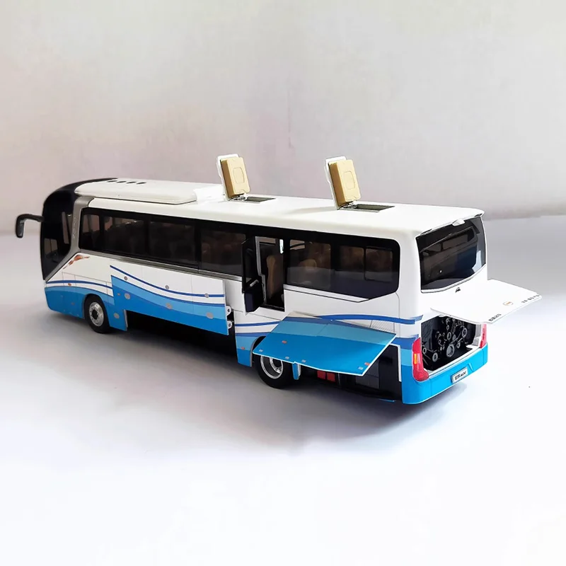 Фото Масштаб 1:36, Foton Ohui BJ6122, туристический автобус, модель автомобиля из сплава, коллекция украшений, игрушка №5