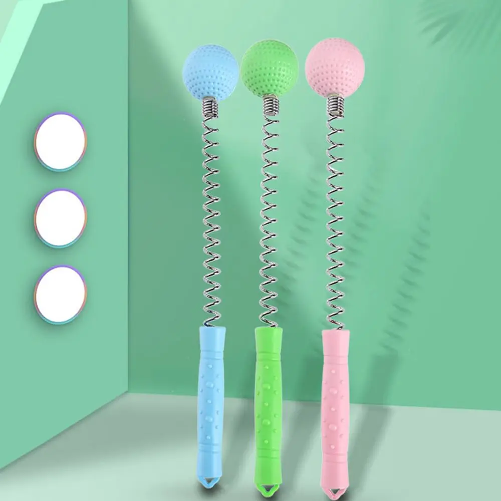 

Health Care Spring Elastic Knock Stick Golf Ball Massager Massage Hammer Massager Ball Hammer Ball Body Massager