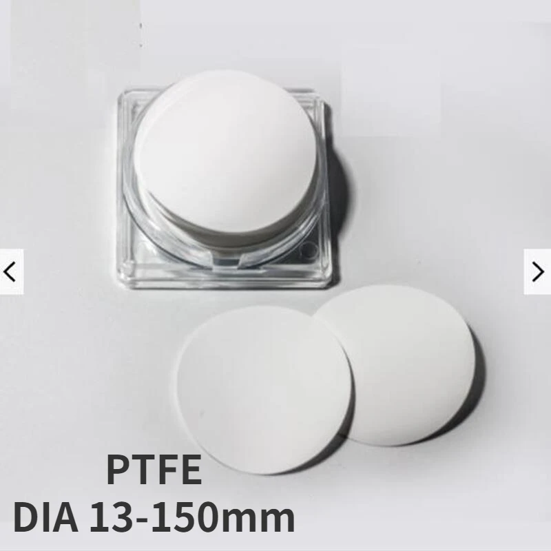 

50pcs DIA 13mm to 100mm Multiple aperture Hydrophobic PTFE Microporous Filter Membrane,default aperture 0.22 um Organic Membrane