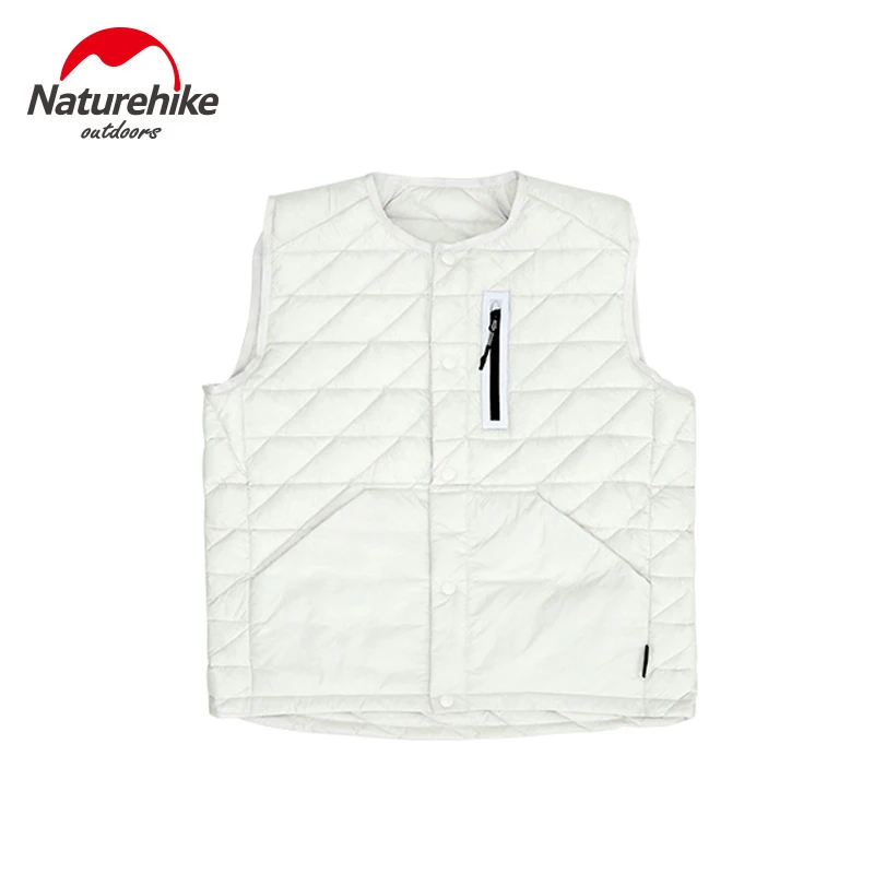 

Naturehike Ultralight Outdoor Sleeveless Down Jacket 95% White Goose Down Winter Autumn Keep Warm Men Women Down Vest