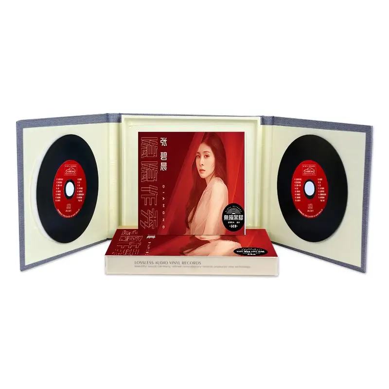 Набор для изучения китайской поп-музыки Чжан Бишайн 48 песен 3 CD