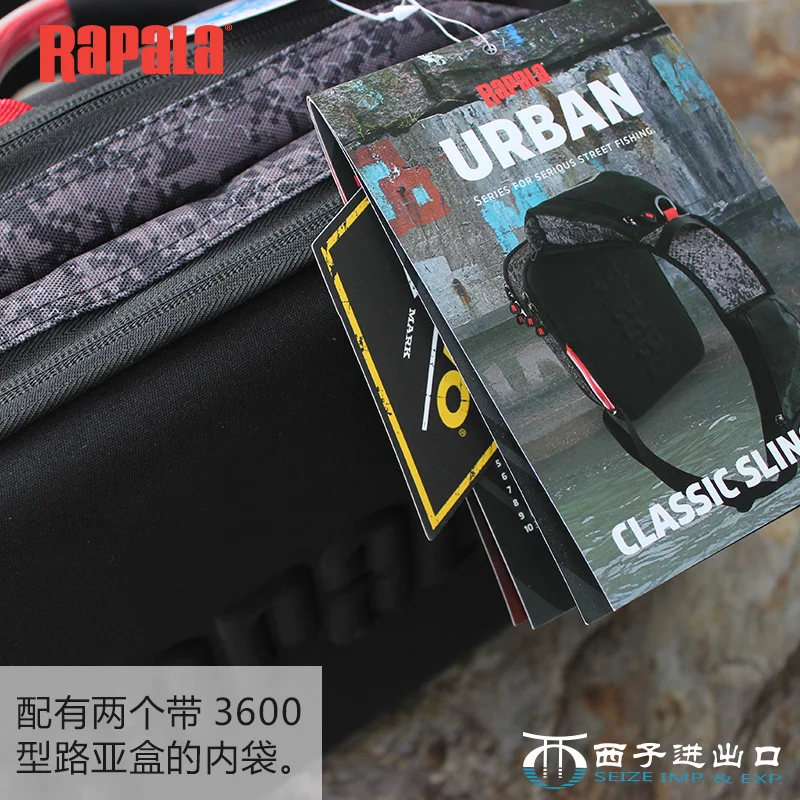 

Finnish Rapala [City Classic Sling Bag] Portable Lua Bait Bag Tool Box Fishing Backpack