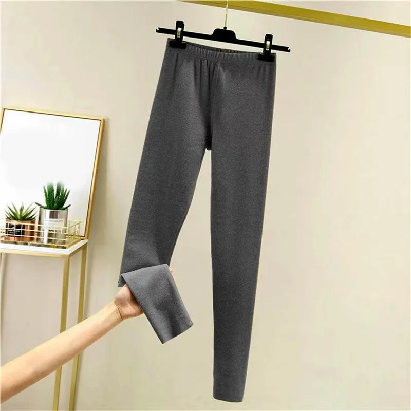 

Winter Pants Leggings Women Derong For Women Leggins Thermo Warm Trousers Thermal Double Sided Brushed Womens Pant 2023