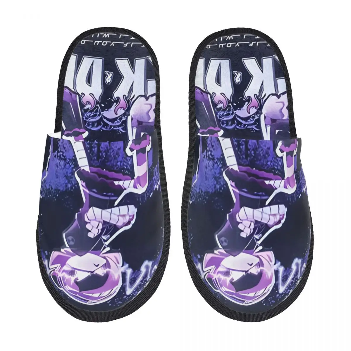 Зимние пушистые хлопковые тапочки для убийц дронов Uzi Doorman Merch домашние меховые