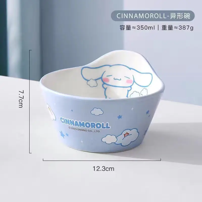 Sanrio Hello Kitty Cinnamoroll аниме кавайная керамическая миска Милая моя мелодия еда рис суп