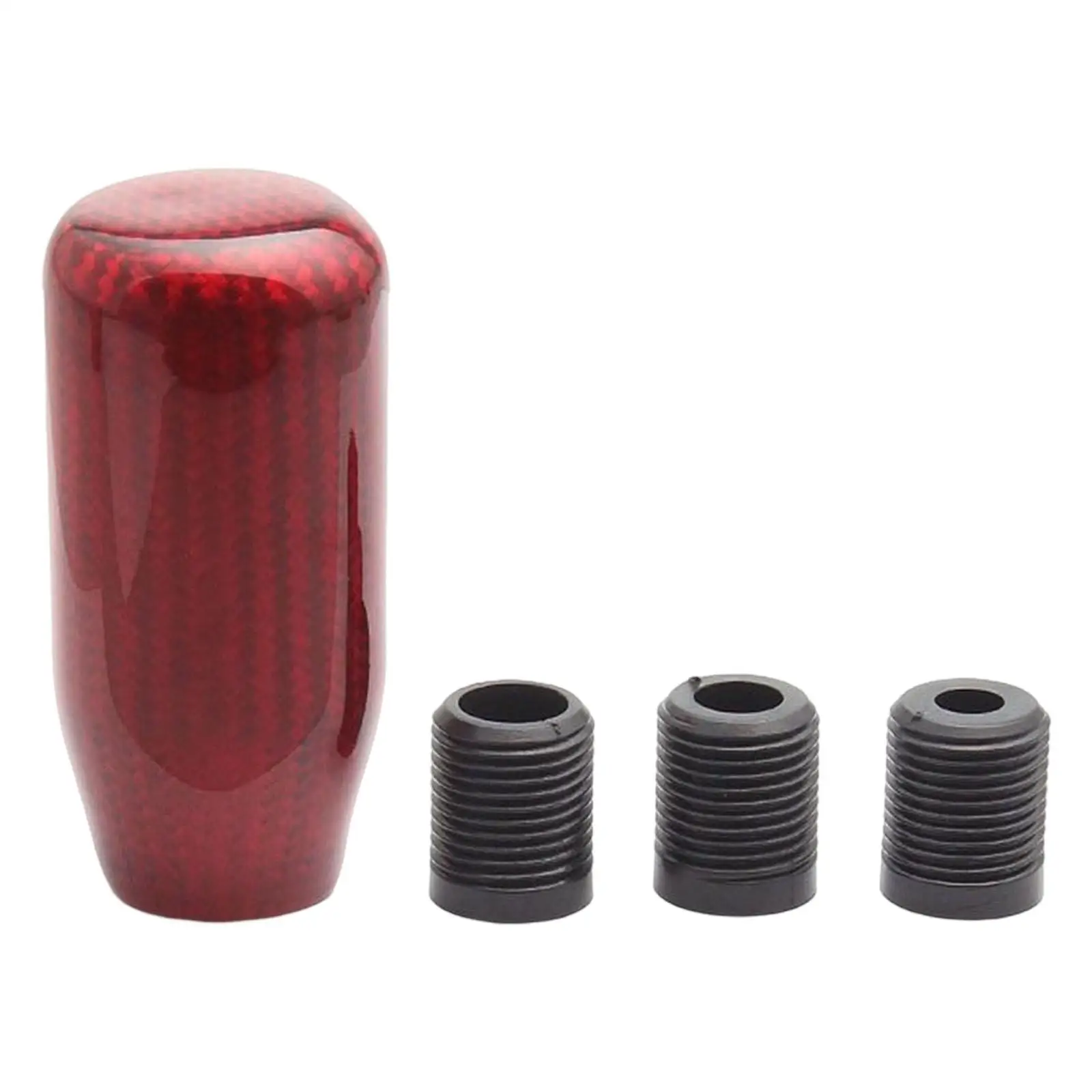 

Gear Knob Accessories with 8mm 10mm 12mm Diameter Adapters Comfortable Feeling Interior Accessories Gear Lever Cover