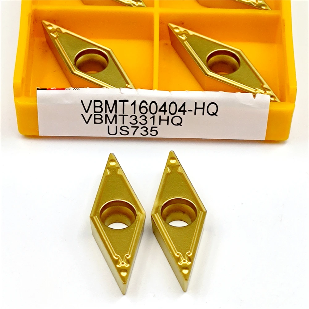 

Токарный инструмент из твердого сплава VBMT160404 HQ VP15TF UE6020 US735