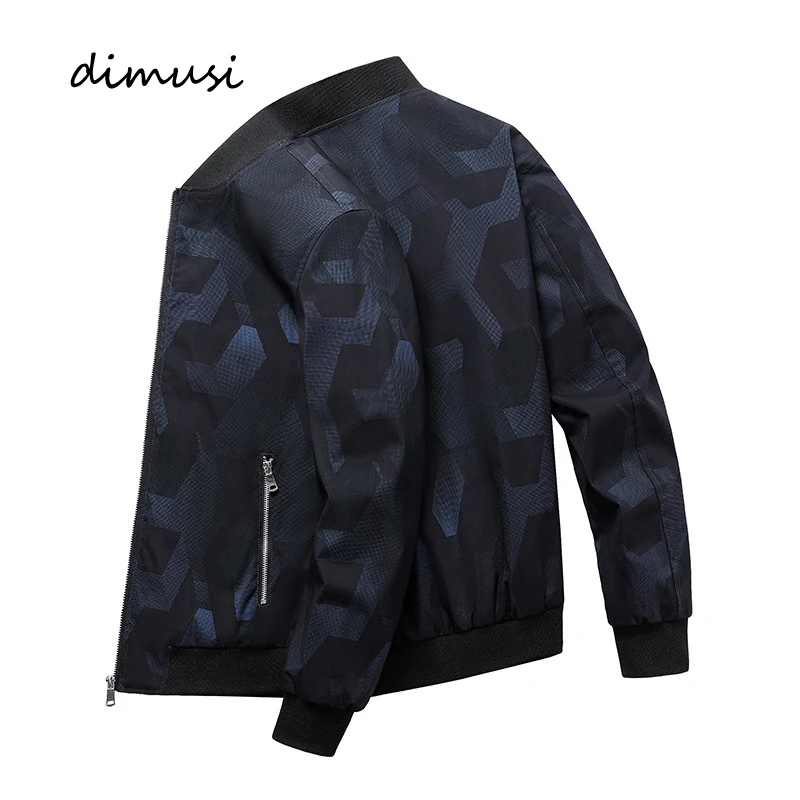 

DIMUSI Men's Bomber Jackets Casual Men Slim Fit Business Jacket New Fashion Man Outwear Hip Hop Pilot Baseball Coats Clothing
