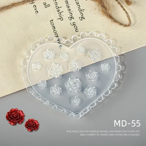 3D силиконовая форма для дизайна ногтей