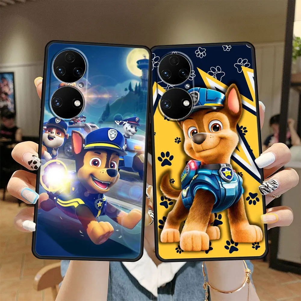 

Back PAW Patrol Soft Phone Case Coque for Huawei 9 SE P30 P20 Pro P50 Nova 5T P40 Lite 7i 2019 E Y6 Y7 8i 2021 P Smart Z Y9