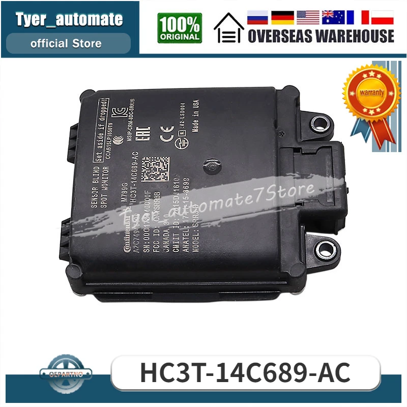 

For Ford Blind Spot Radar Warning Object Sensor HC3T-14C689-AC
