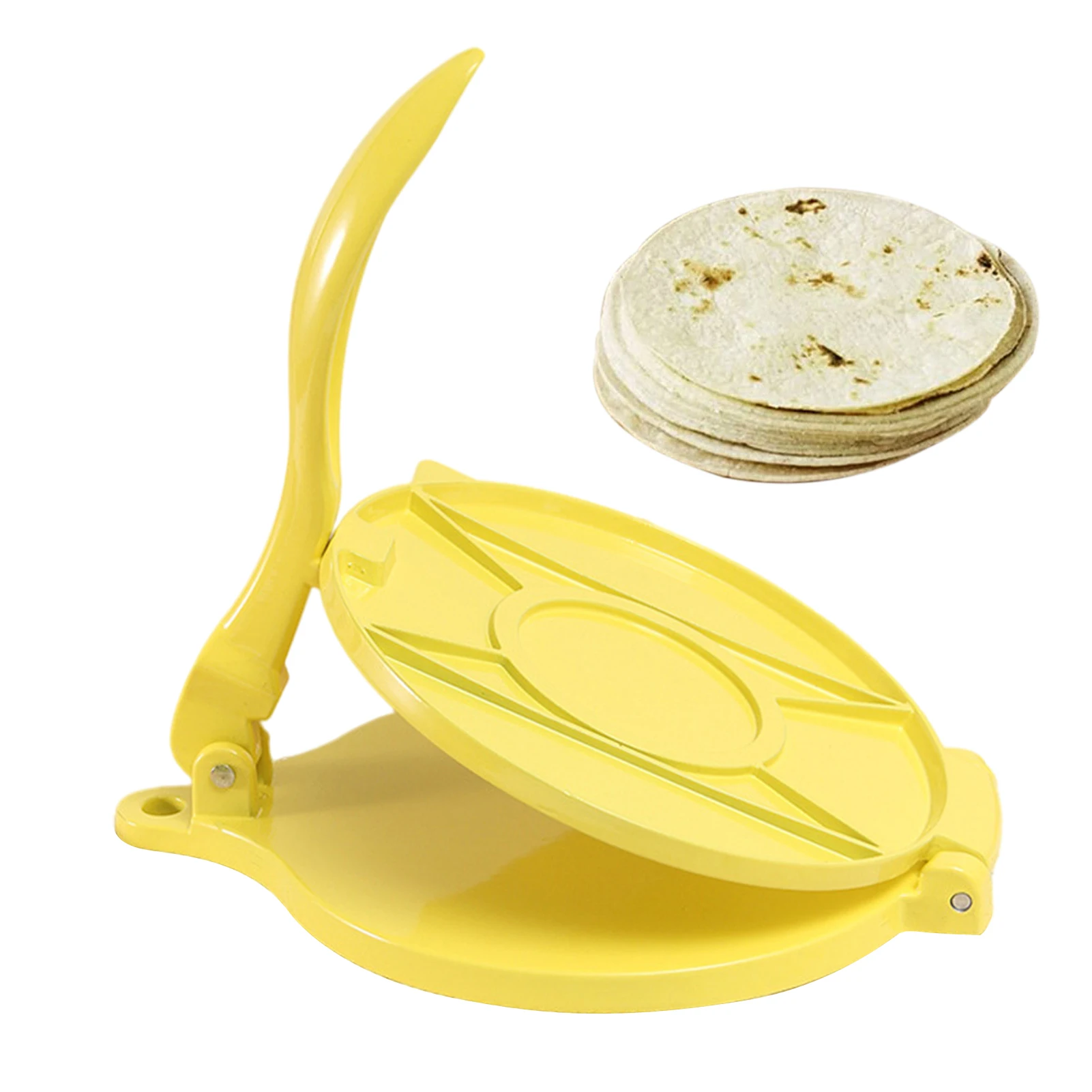 

Tortilla Maker Machine 8 Inch Heavy Duty Tortilla Maker Multifunctional Manual Dough Press Heavy Duty Kitchen Tool