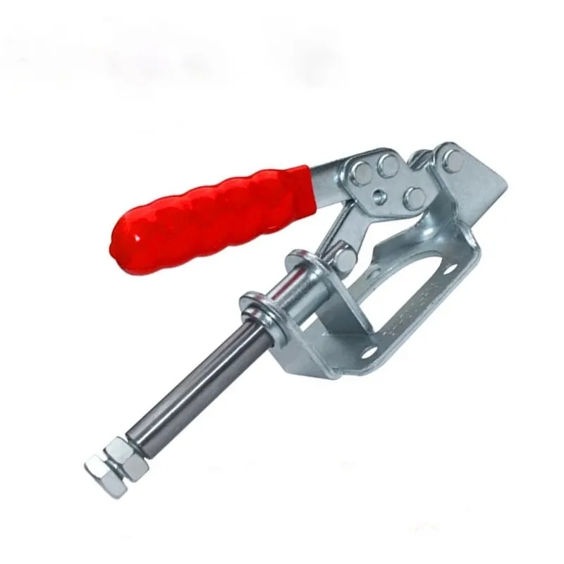 

1Pcs Plastic Handle Push Pull 136Kg Holding Capacity Toggle Clamp GH-302-FM For Woodworking Joinery Hand Tool DiY