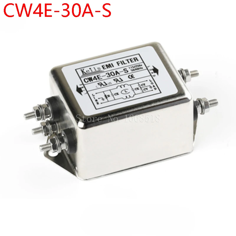 

Фильтр электромагнитных помех, однофазный, 20 А, 30 А, s/T, CW4E, 10 А, 20 А, 30 А, S, 220 В переменного тока