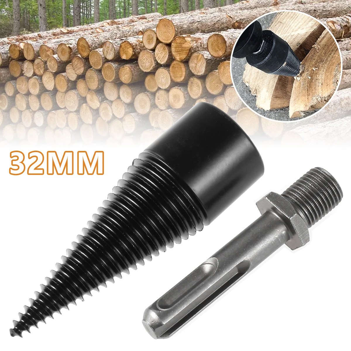 

Дровяной станок для древесины, сверло для дерева, конусное сверло для разделения древесины, дровяной станок, дровяной станок