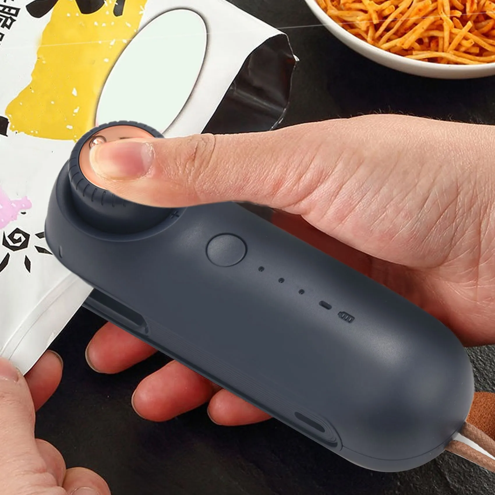 USB перезаряжаемая герметизирующая машина с 3 режимами регулировки