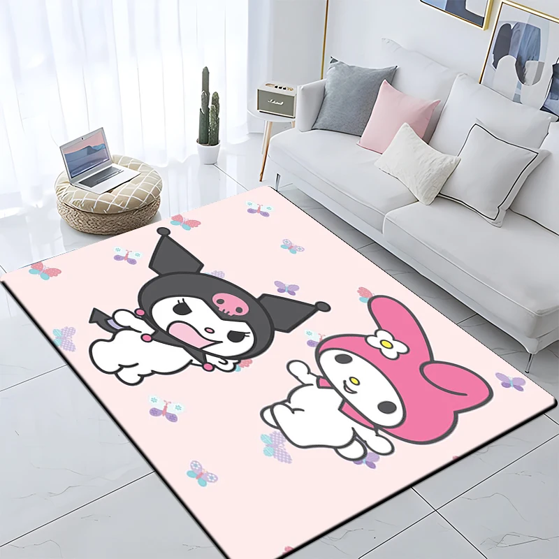 

Мультяшный 3d ковер из аниме Kuromis для гостиной, большой ковер для спальни, ковер для игровой комнаты для девочек, коврик для пикника, коврик для ванной комнаты