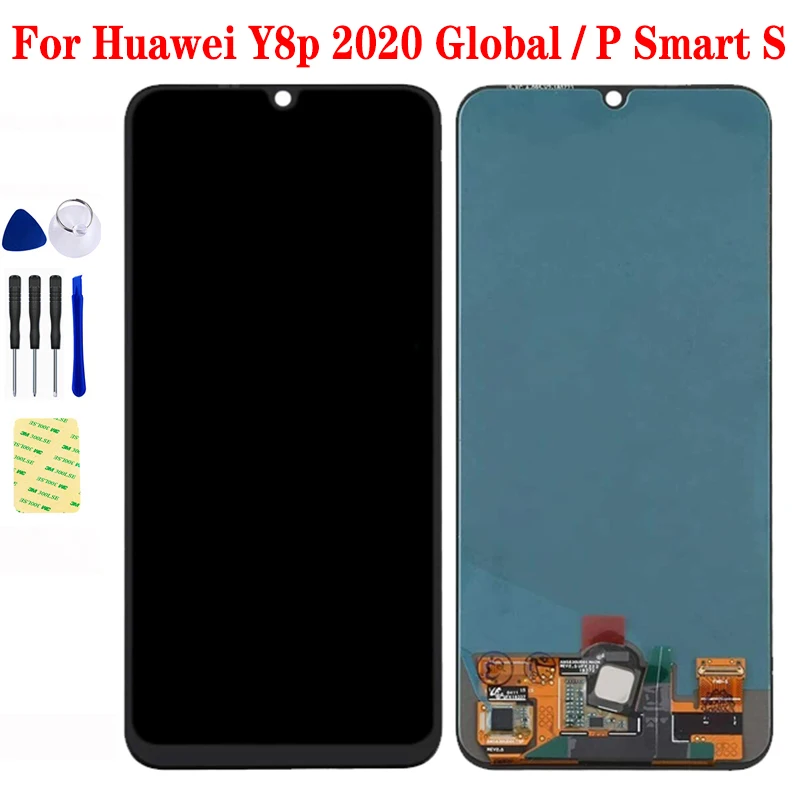 Для Huawei Y8p 2020 Global / P Smart S AQM-L21 ЖК-дисплей матричный монитор Enjoy 10S ЖК сенсорный экран