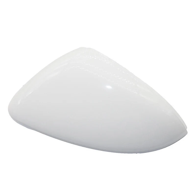 

Car Left Side Rearview Mirror Cap Cover White Plastic Fit for Volkswagen Golf 2015 2016 2017 2018 2019 2020