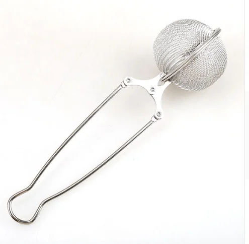 

Mesh Tea Strainer Stainless Steel Tea Infuser Reusable Metal Tea Bag Filter Coffee Herb Spice Filter Diffuser Handle Tea Ball