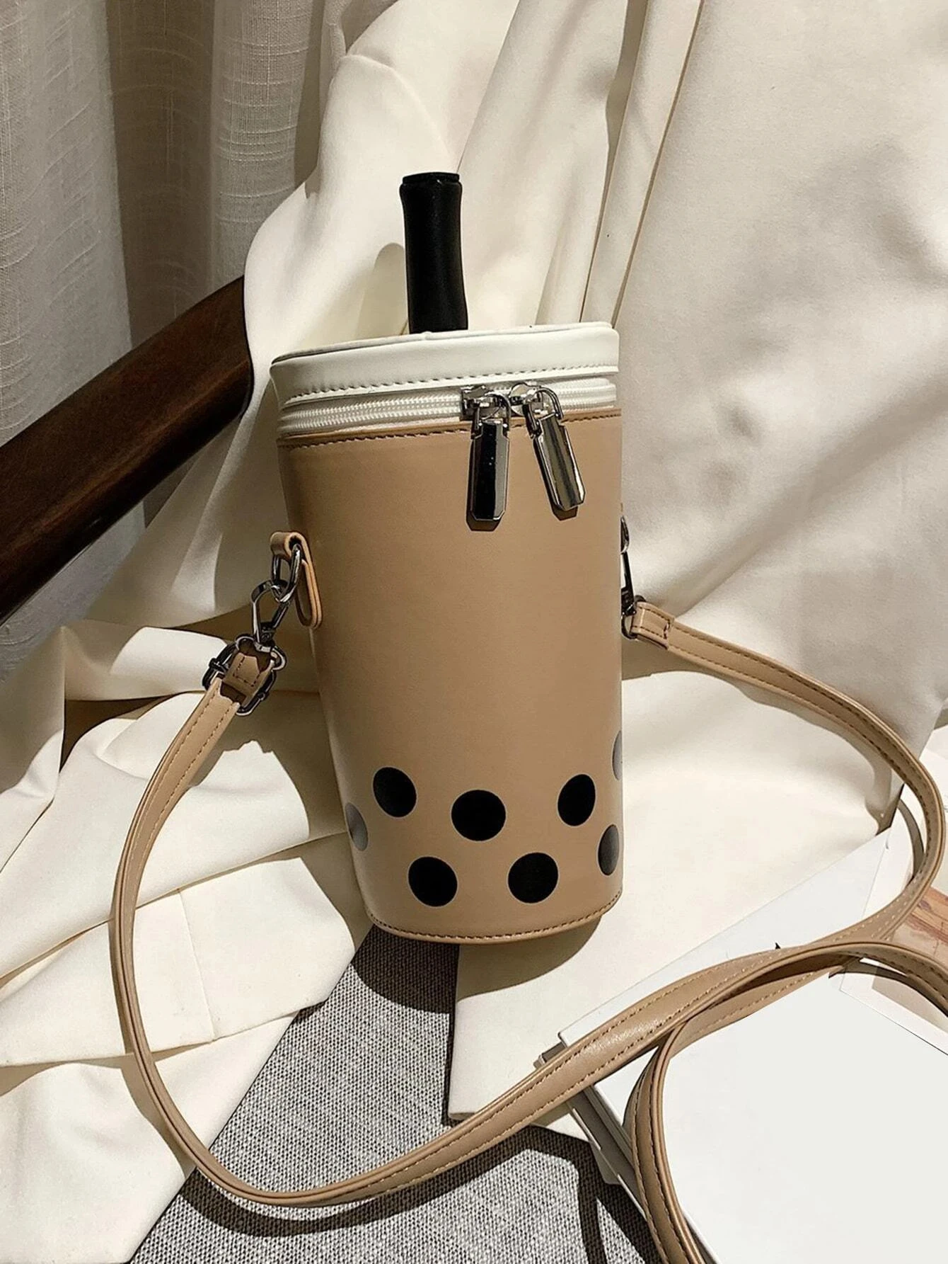 Мини-персонализированная сумка для мобильного телефона в форме чашки чая с