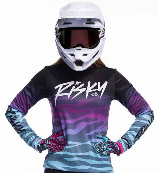 

bicycle jersey summer women mountain bike downhill DH enduro quick drying long sleeve cycling shirt enduro motorcycle jersey