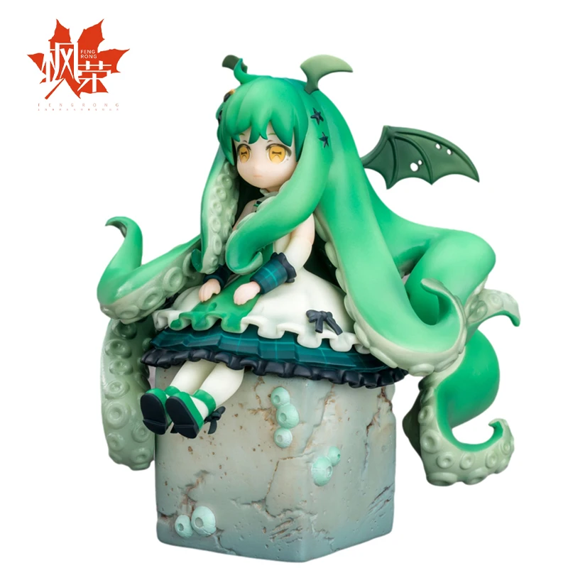 

Original Stock FENGRONG Cthulhu Daze Lord of Laleille Q Version PVC Action Figure Anime Model Toys Collection Doll Lovely Gift