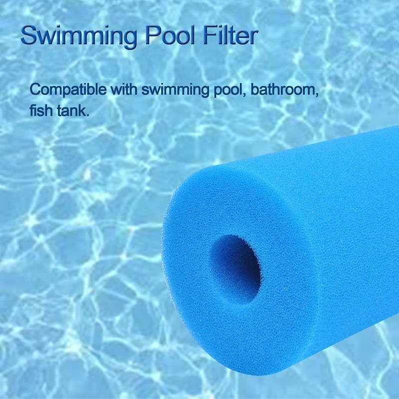 Губчатый фильтр для бассейна многоразовый из пенопласта типа Intex B аксессуары