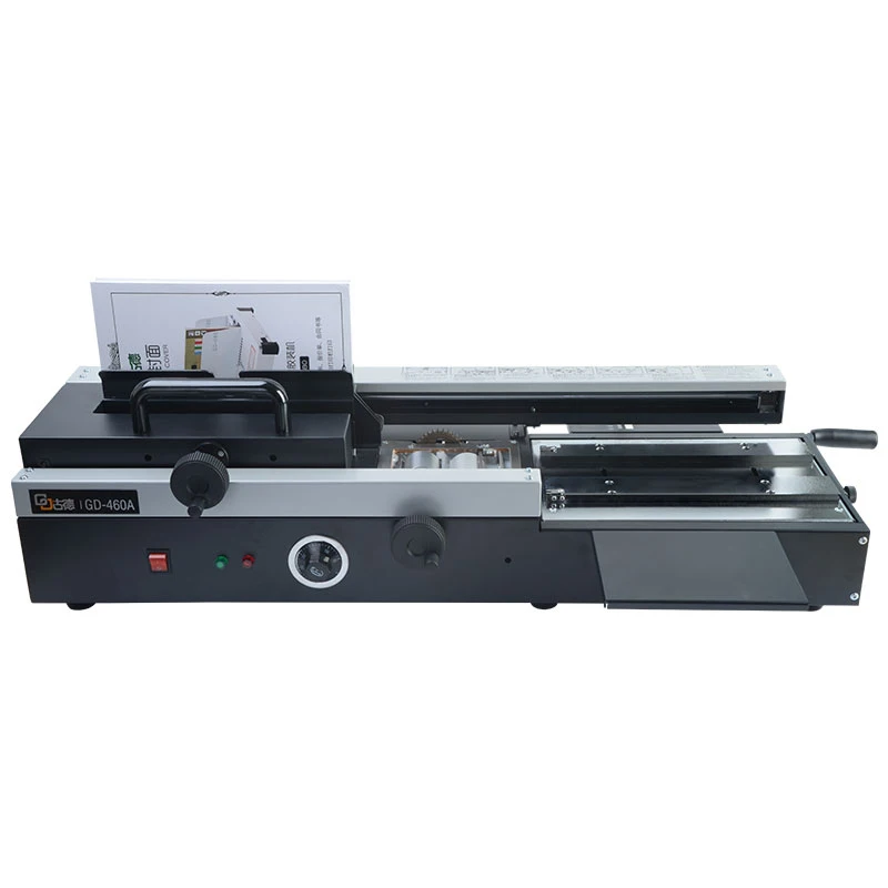 

Archives, Books, Hot Melt Film, Manual Wireless Binding Machine, No Punching Desktop, 460A Binding Machine