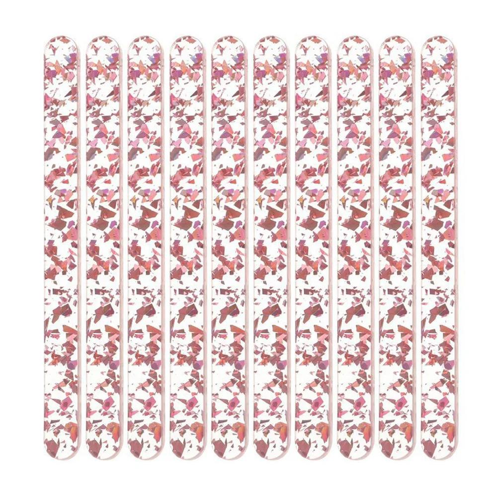 

25pcs Ice Cream Sticks Acrylic DIY Sticks Safe Ice Cream Handle Sticks
