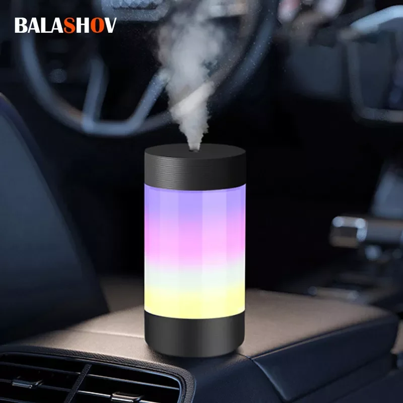 

NEW2023 USB Air Humidifier 300ML Large Capacity Portable Air Diffuser Purifier Atomizer For Aroma In Home Office Car With Night