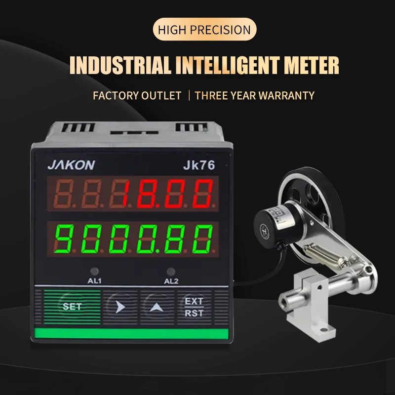 JAKON 6-значный счетчик. Счетчик калибра проволоки, таблица измерения длины кабеля. таблица менделеева таблица растворимости а6