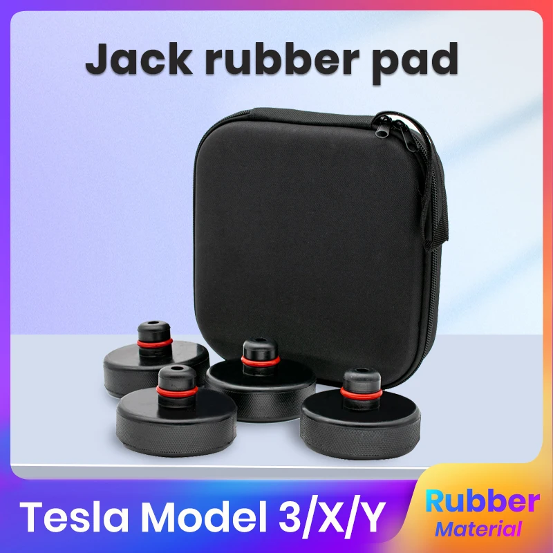 

4 шт., резиновые подъемники для Tesla Model 3 Model S Model X