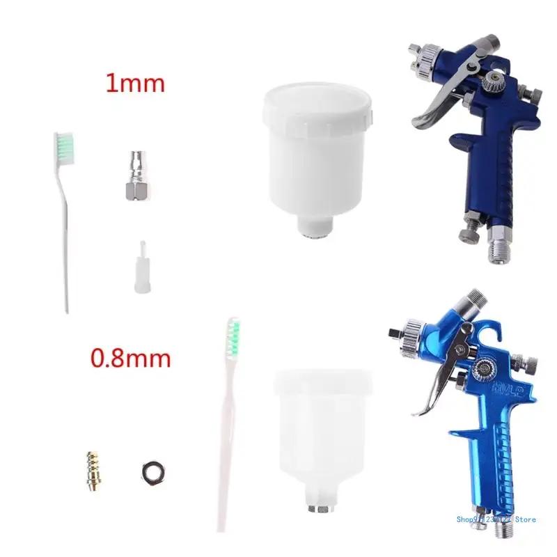 

Высококачественный распылитель, пистолет для рисования, 0,8 мм/1 мм, сопло, пистолет для краски, пистолет-распылитель на водной