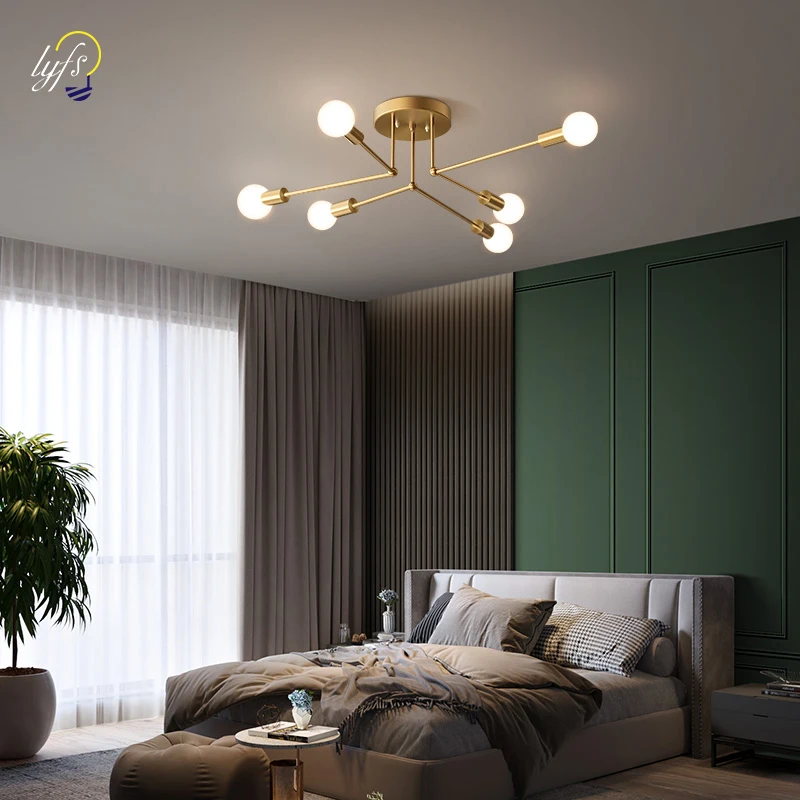 

Скандинавские светодиодные потолочные люстры, лампа для гостиной, столовой, гостиницы, спальни, потолочный светильник