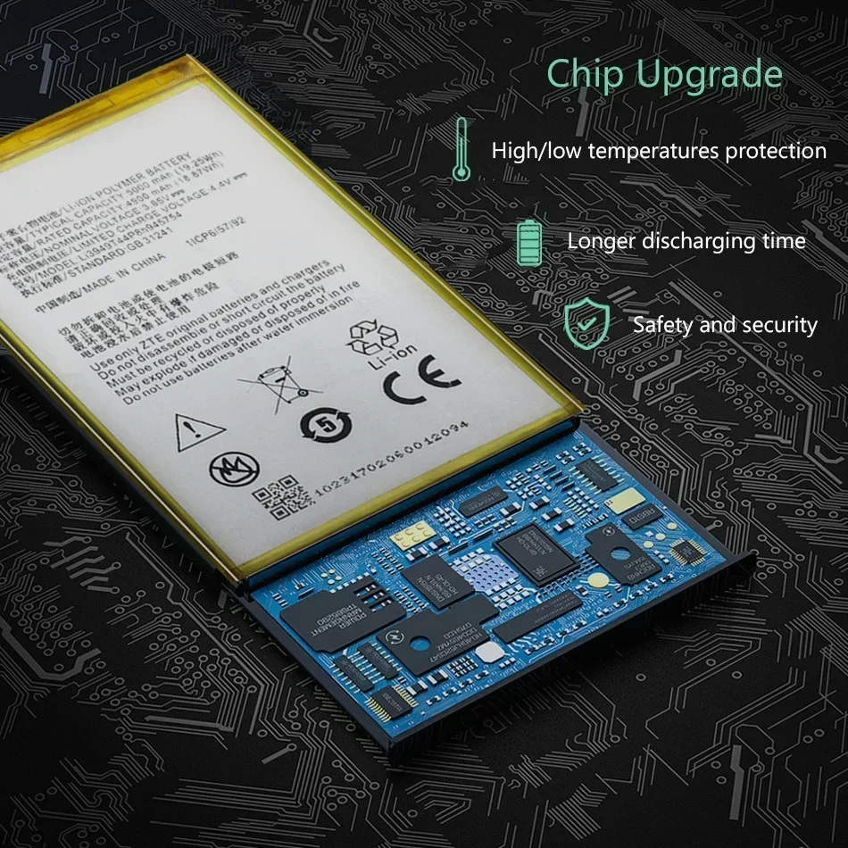 Аккумулятор для ZTE Blade A2/A610 Plus A2Plus BP0730 5000 мАч Li3949T44P8h 945754