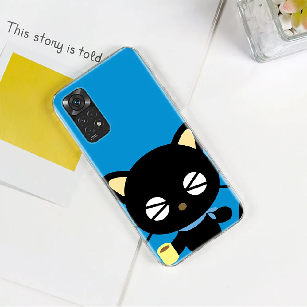 Мягкий чехол для Samsung A32 A33 A34 A35 A51 A52S A53 A54 A55 A71 A72 A73 F23 F54 M54 A10 A20 A30 A50 ZR11 Chococat