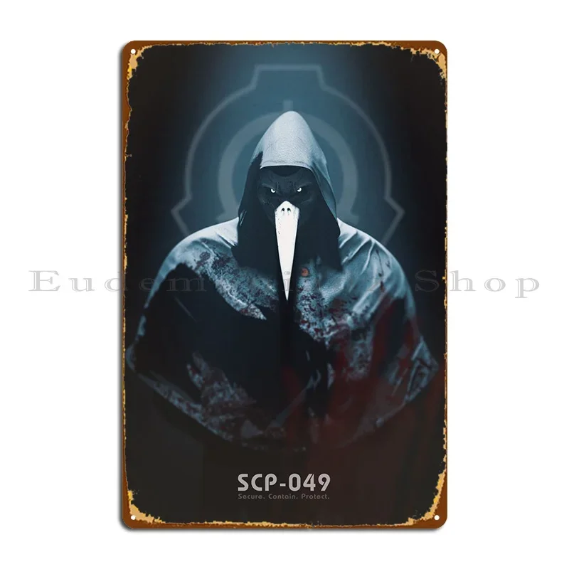 Металлическая вывеска SCP 049