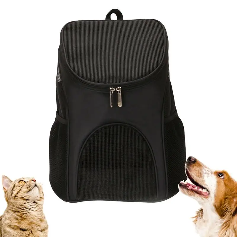 

Foldable Pet Backpack Hiking Backpack Breathable Puppy Backpack Dog Carrying Backpack Portable Anti-shock Wide Shoulder Strap