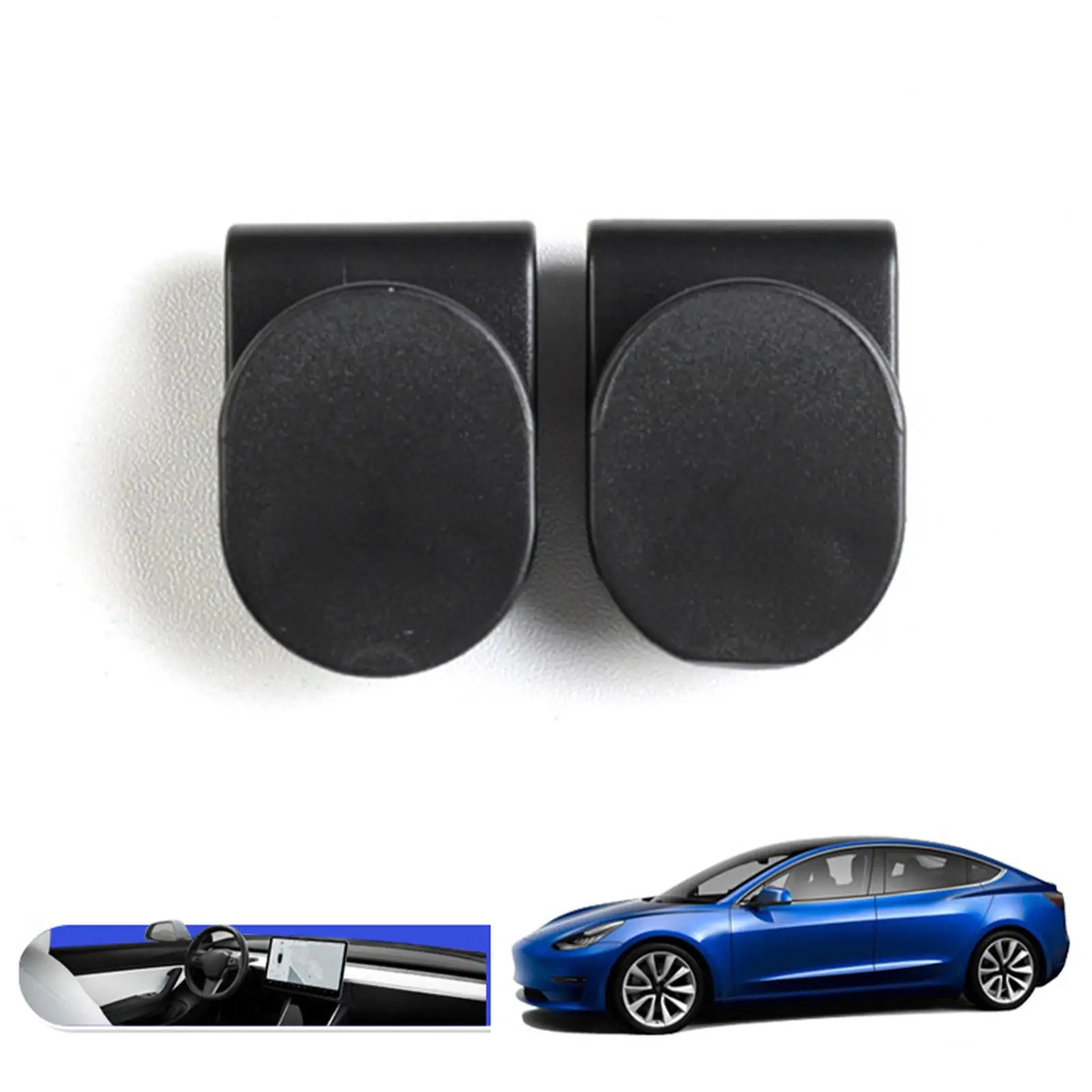 

Пластиковые удобные Чехлы для украшения Tesla Model Y Front крюк для багажника