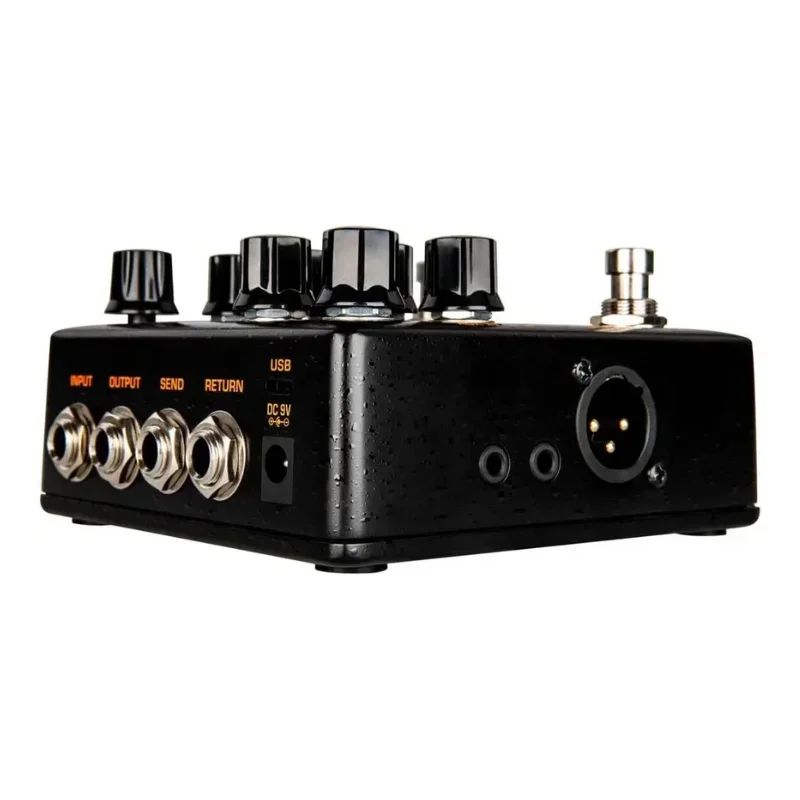 Фото NUX Optima Air NAI-5 педаль эффектов с двойным переключателем, симулятор акустической гитары с предусилителем для акустических и электрогитарных плееров №5