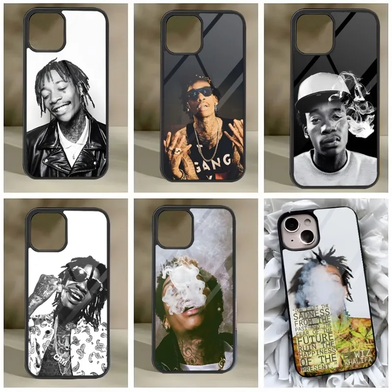 

Happy Birthday Wiz Khalifa Phone Case PC+TPU For Iphone Apple 12 Pro Max 14 13 11 Mini 6S 7 8 Plus X Xs XR 2020 Back Cover