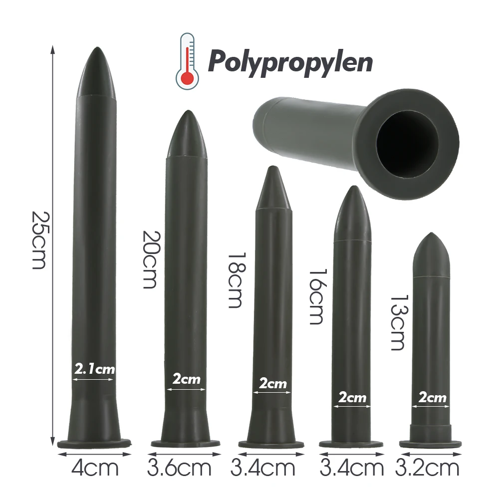 13-25 см пластиковые выпуклые края штанги для грибов садовых ферм съедобные грибки