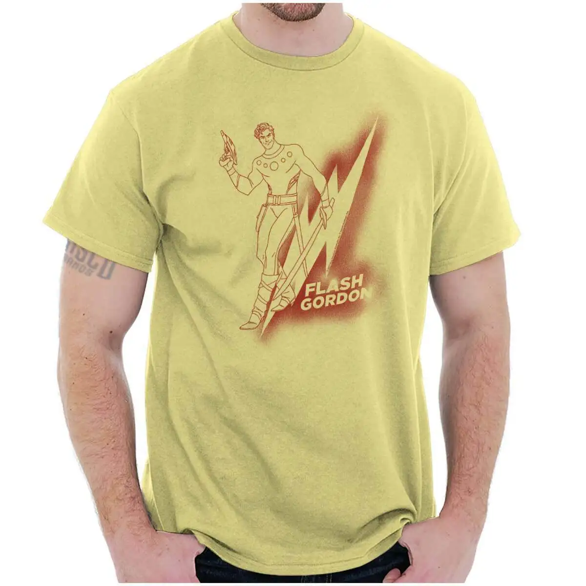 Женская/мужская футболка с круглым вырезом и молнией