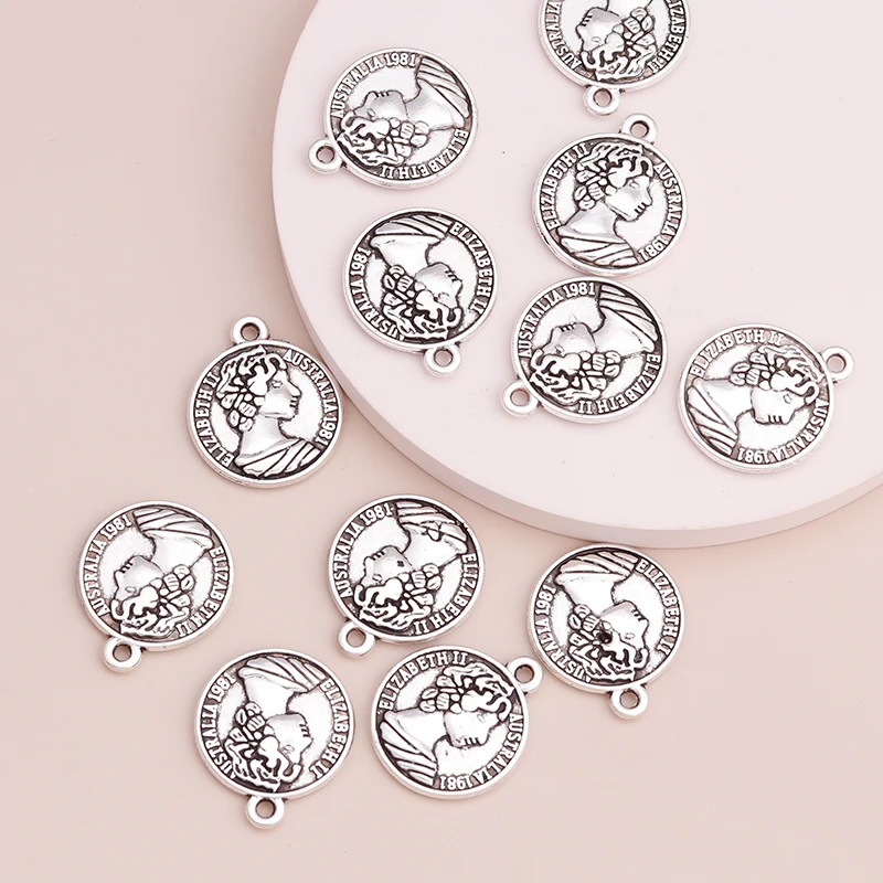 8 шт. Смешанные продажи сплав золотого и серебряного цвета подвески в виде сердца