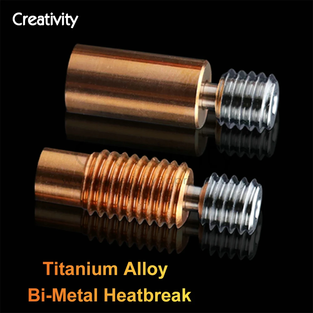 Ender3 CR10 V6 Bi-Metal Heatbreak медная горловина из титанового сплава для 3D ENDER 5/3 CR-10S 1 75/4 мм