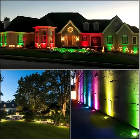 Подземные LED лампы 5 Вт/10 Вт/12 Вт/15 Вт теплый белый