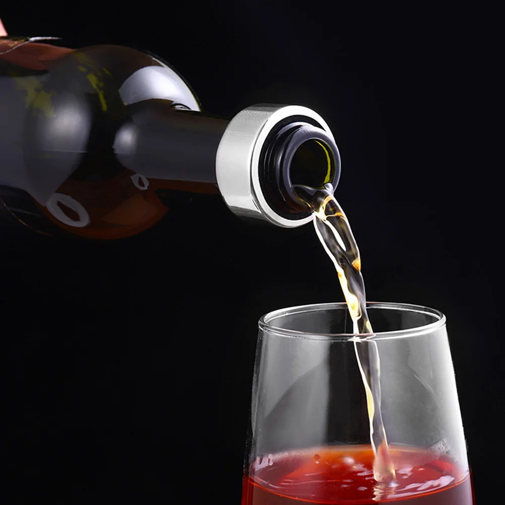 12 шт. Catcher Anti-pour кольцевые бутылки капельная пробка фланелевые кольца из