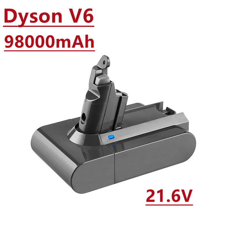 

Литий-ионная батарея Dyson 21,6 в, 98000 мАч подходит для пылесосов Dyson V6 dc58 dc59 dc61 dc62 dc74 sv07 sv03 sv09